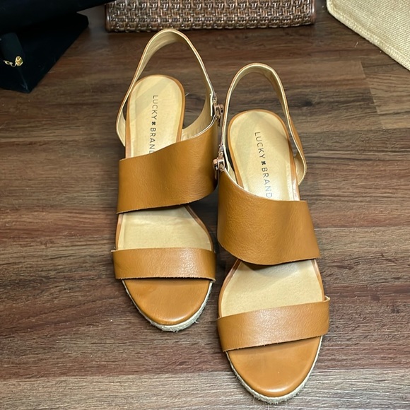 Lucky Brand Shoes - Lucky Brand Lowden Leather Sandals